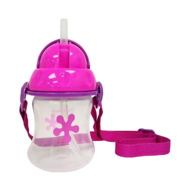 Lucky Baby LB 1243 Minee Strawbottle - Pink Botol Minum