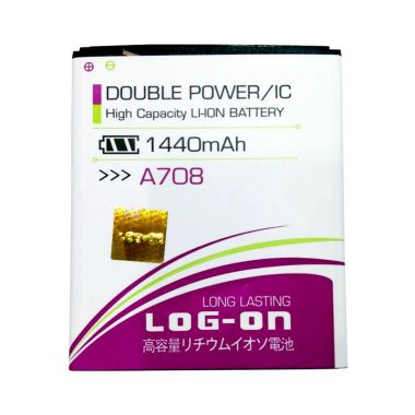 Log On Double Power Battery for Lenovo A708 [1440 mAh]                                                                          
