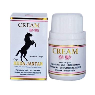 Seller Resmi Cream Kuda Jantan Asli