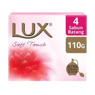Jual Lux Sabun Kecantikan Lux Soft Touch 4x110gr Online 
