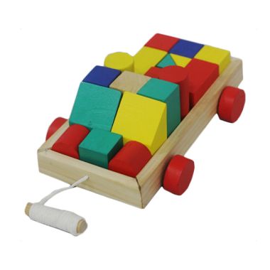 Kidzntoys Balok Bangun Truk Mainan Edukasi ...