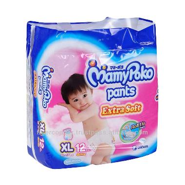 Jual Mamy Poko Pants Extra Soft Girls Popok Bayi [Size XL