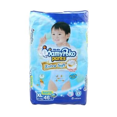Mamypoko Pants Extra Soft Boys [XL/46 pcs] Kemasan Sudah Baru