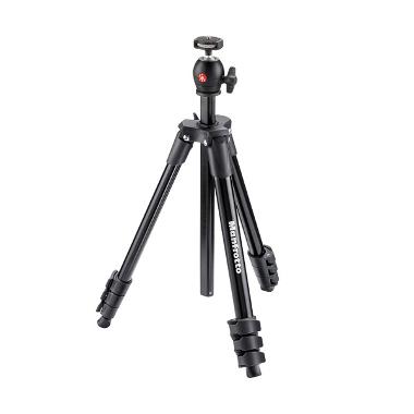 Manfrotto MKCOMPACTLT-BK Compact Light Tripod Black jpckemang