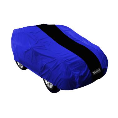 Mantroll Cover Mobil for Honda HRV - Biru Strip Hitam
