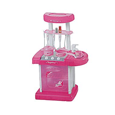 Mao Kitchen Set Koper Mini Mainan Anak - Pink