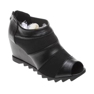 Marc & Stuart F8-MSHK-SX-C4 Black Sepatu Wanita