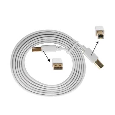 Eacan Gold Plate Flat USB Kabel Pri ...