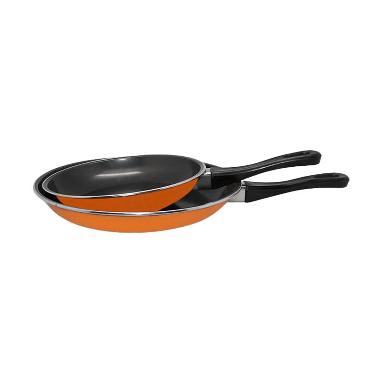 Maspion Fancy Set Frypan - Orange [2 pcs]