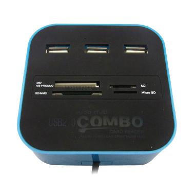 Mediatech USB Hub Combo Card Reader