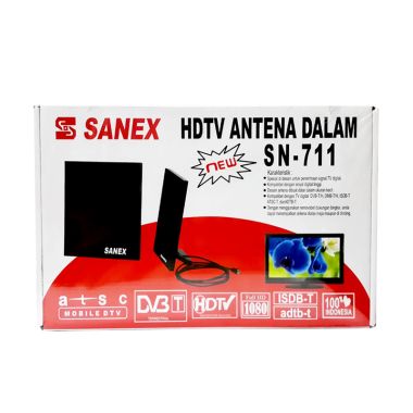 Jual Sanex HDTV SN-711 Antena Dalam Digital Online - Harga 