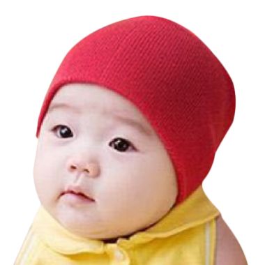 Melvieshop Polos Merah Topi Bayi ...
