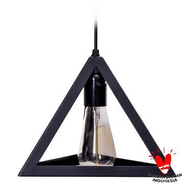 Mendekor Komoran Lampu Gantung - Hitam