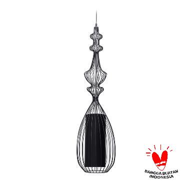 Mendekor Witau Pendant Light Lampu Gantung - Hitam