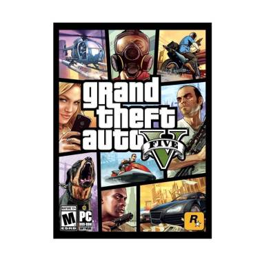 Jual Microsoft Grand Theft Auto V (GTA V) PC Game Online 