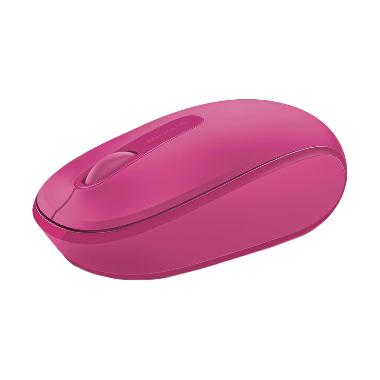 Microsoft - 1850 Wireless Mouse [U7Z-00066] Magenta Pink