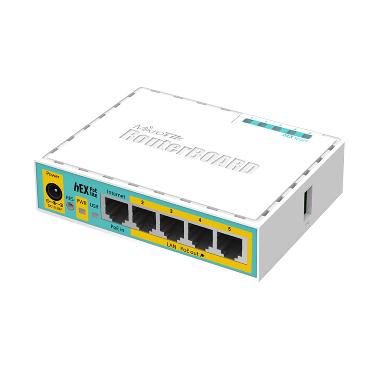 Mikrotik RB750uPR2 HEX PoE Lite