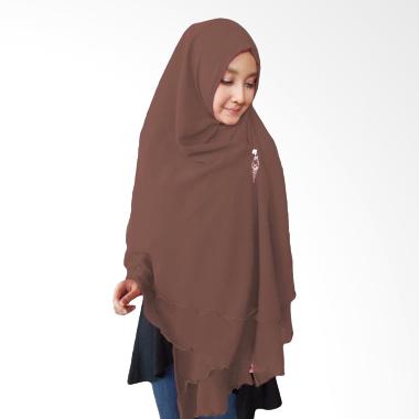 Milyarda Hijab Oki Panjang Kerudung Syar'i - Coklat
