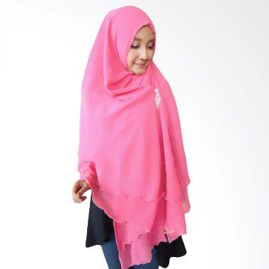 Milyarda Hijab Oki Panjang Kerudung Syar'i - Pink