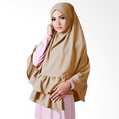 Milyarda Hijab Taj Mahal Kerudung Syar'i - Coklat Muda