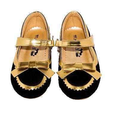 Sepatu Hitam Wanita Minetha Kid Shoes - Jual Produk