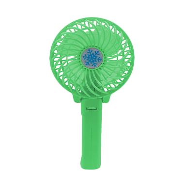 Mini Fan ZDL F6B Portable Powerbank Kipas Angin - Hijau