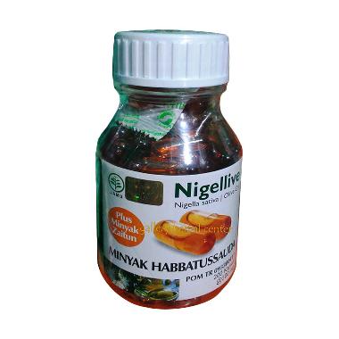 Nigellive Habbatusauda Plus Zaitun- 200 kap