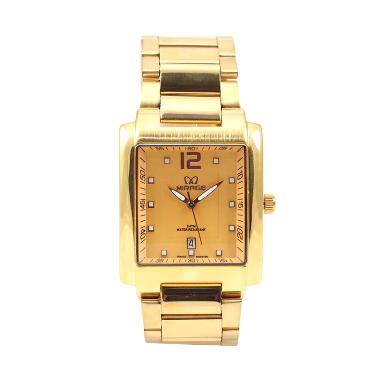 Mirage 7414 BSP-M Original Jam Tangan Pria - Gold