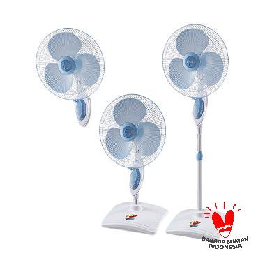 Miyako TJR 101 Kipas Angin - Biru