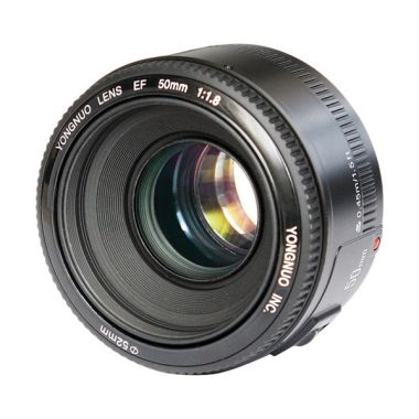 Yongnuo EF 50MM F/1.8 Lensa Kamera ...