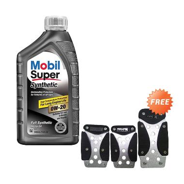 Promo Mobil Super Synthetic 0W/20 O ... Price A53711A Pedal Cover
