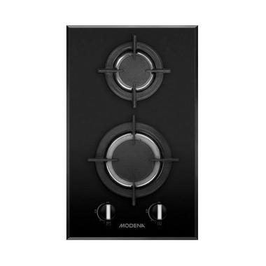 Modena BH1325 Hitam Kompor Gas Tanam [2 Tungku/30 cm]