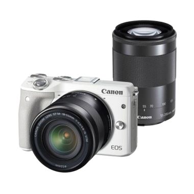 Canon EOS M3 with Lens 18-55mm + 55 ...