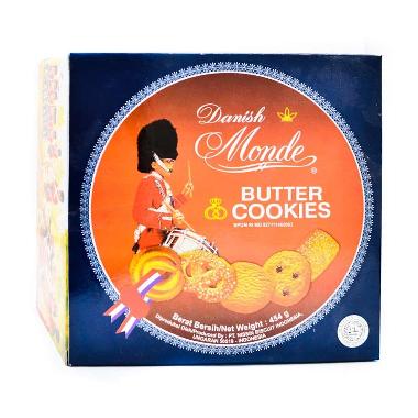 Promo Harga Monde Butter Cookies 454 gr - Blibli