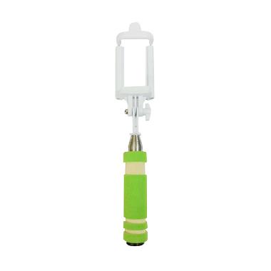 Monopod Tongsis Mini Lipat with Stick Cable - Hijau