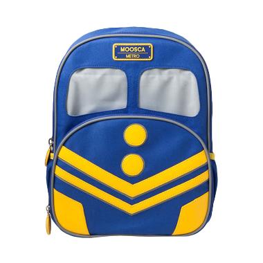 Grosir 10.10 - Moosca Kids Train Backpack - Mazarine Blue