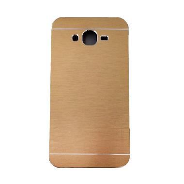 Motomo Hardcase Casing for Samsung Galaxy J5 J500F - Gold