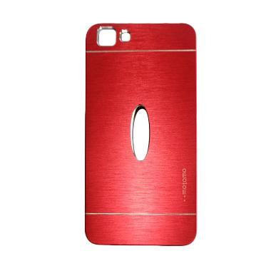 Motomo Metal Hardcase Casing for VIVO Y35 - Red