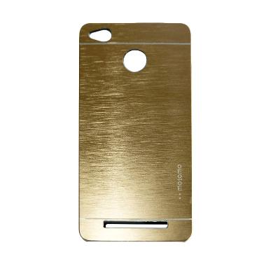 Motomo Hardcase Casing for Xiaomi Redmi 3X - Gold