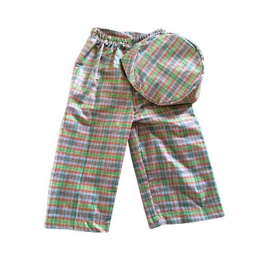 Mukena Dinda C07 Sarung Celana Anak - Green Yellow