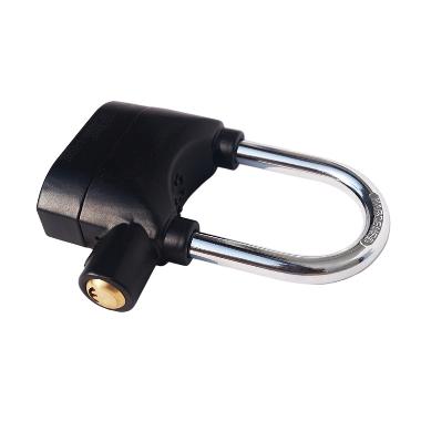 Murmer Alarm Padlock Anti Maling Gembok - Black