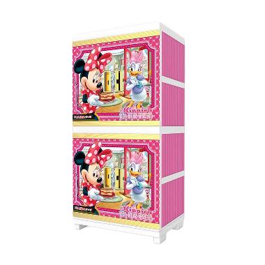 Jual Naiba  Plastik Minnie 4664 XP Lemari  Pink Online 