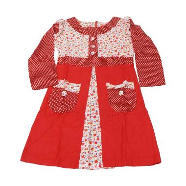 Jual Namuslimah Kecil GKB 2 Baju Muslim Anak Merah Jual Namuslimah Kecil GKB 2 Baju Muslim Anak Merah