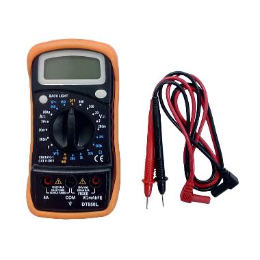 Perkakas Nankai Multimeter Multi Te ... eksi Arus Listrik DT 850L