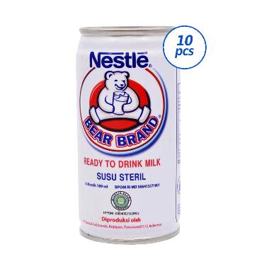 Jual Bear Brand Minuman Susu Kaleng [10 Pcs] Online 