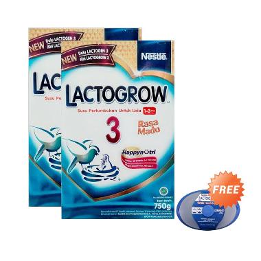 Lactogrow 3 Madu 750gr