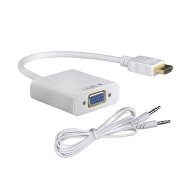 New-M HDMI to VGA Female Adapter Converter with Audio