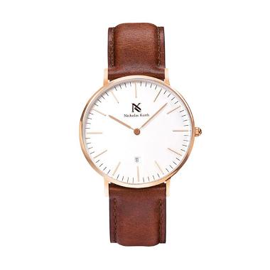 Jual Nicholas Keith Norwood 36MM Date NK8009 Jam Tangan 