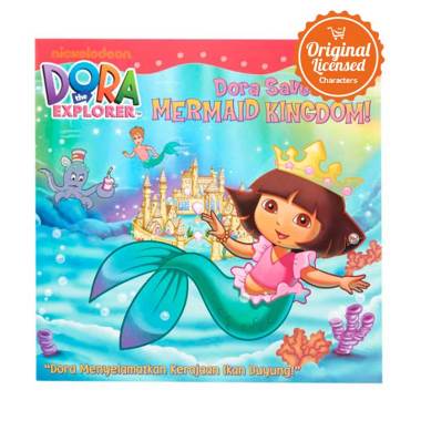 Nickelodeon Dora the Explorer Dora Saves Mermaid Kingdom Komik Book