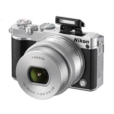 Nikon 1 J5 kit 10-30mm Kamera Mirro ... lver (Garansi Disributor)